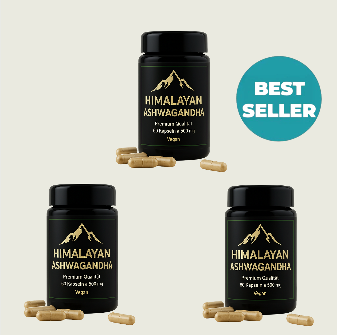 3x Ashwagandha de l'Himalaya